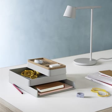 Arrange Desktop dienblad 12x25 cm - Grey - Muuto