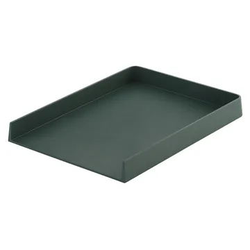 Arrange Desktop dienblad 25x32 cm - Dark green - Muuto