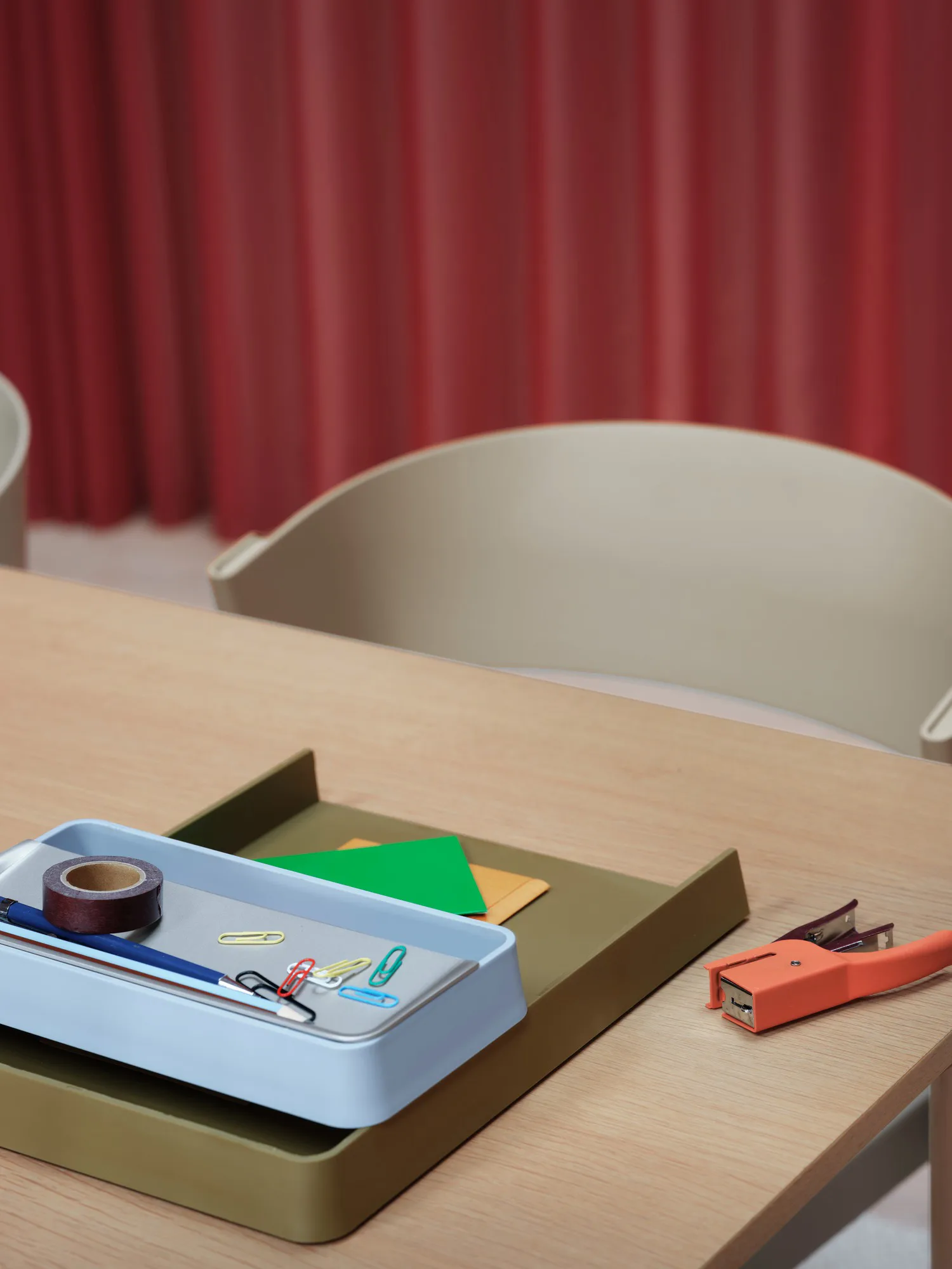 Arrange Desktop Opberging, Configuration 2 multi colored Muuto