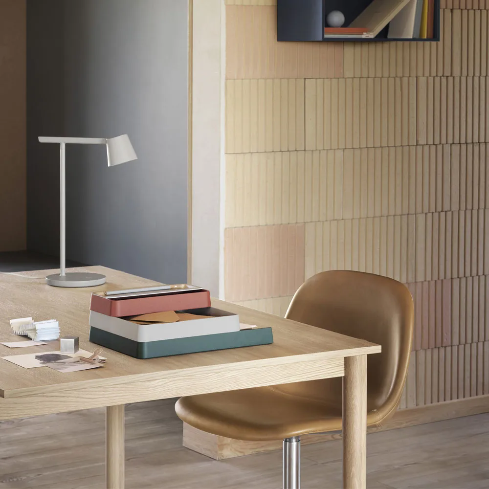 Arrange Desktop Opberging, grey, configuration 1 Muuto