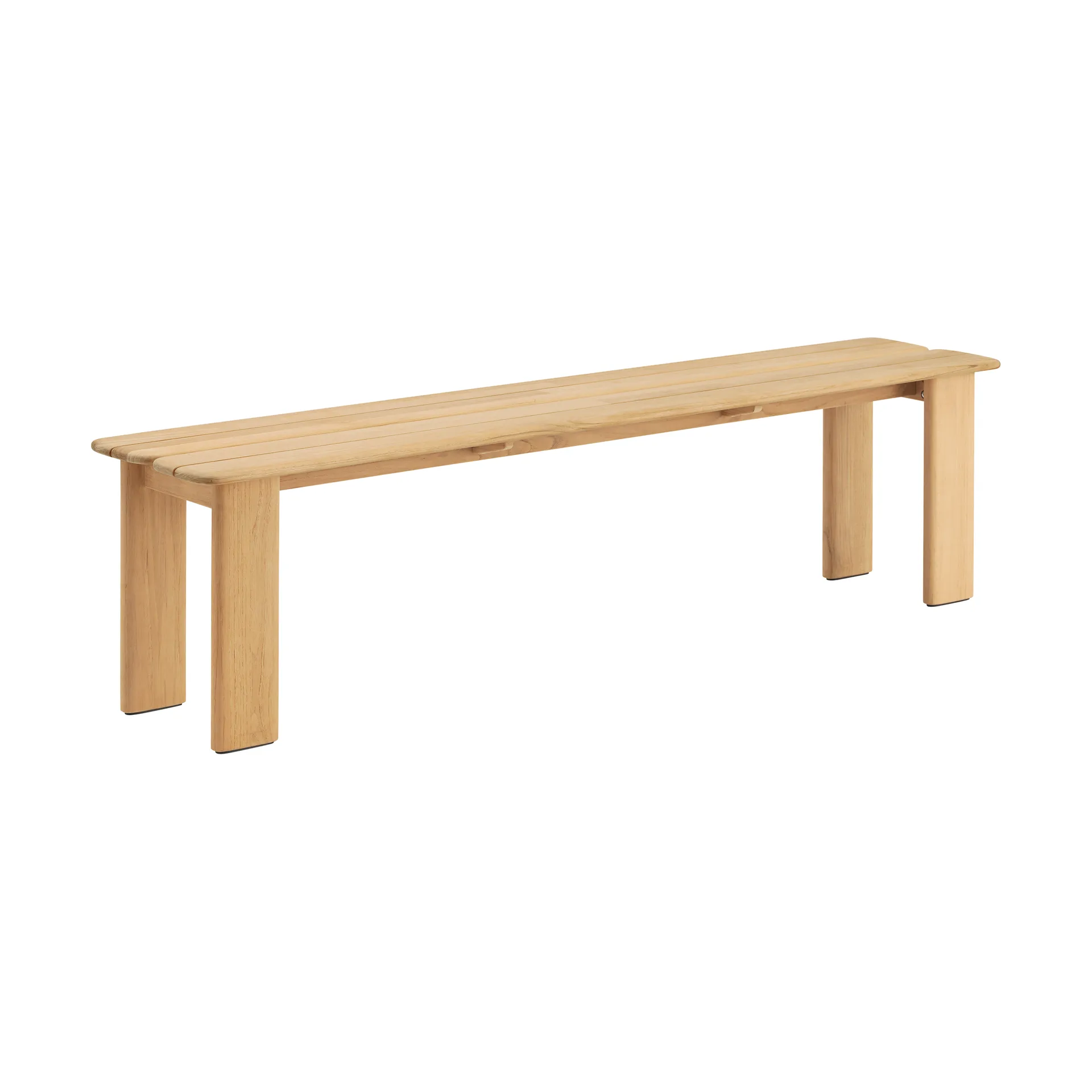 Assemble bank, Teak, 180 cm Muuto