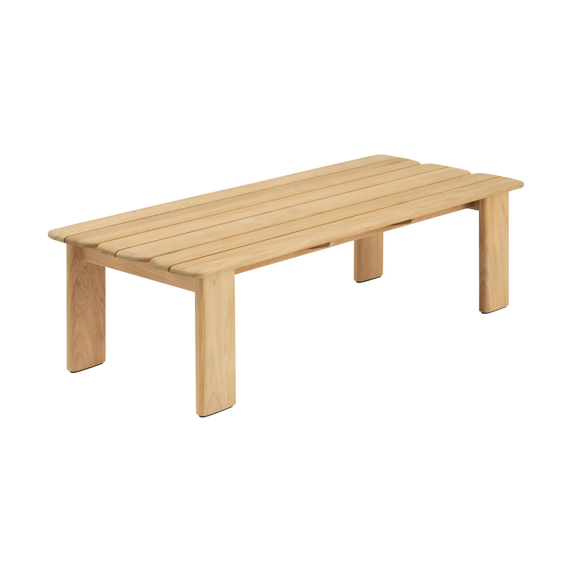 Assemble salontafel, Teak, 135x55 cm Muuto