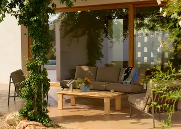 Assemble salontafel - Teak, 135x55 cm - Muuto