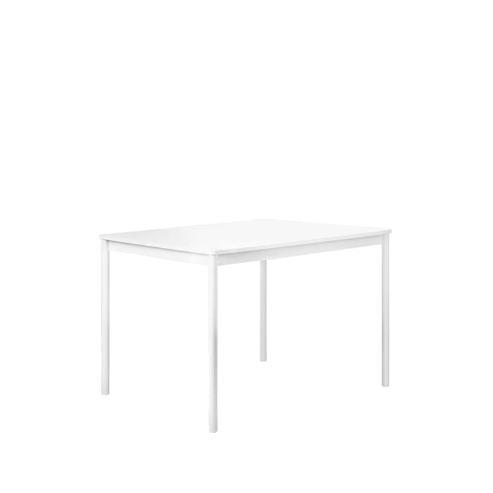 Base eettafel - white, abs rand, 140x80cm - Muuto