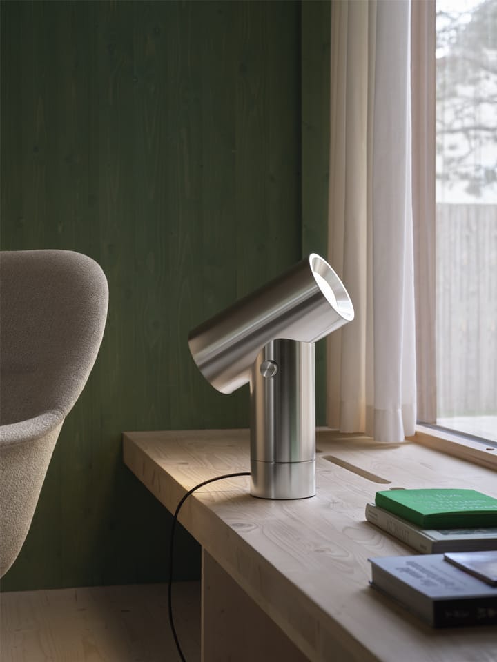 Beam tafellamp 45,4 cm, Polished aluminium Muuto