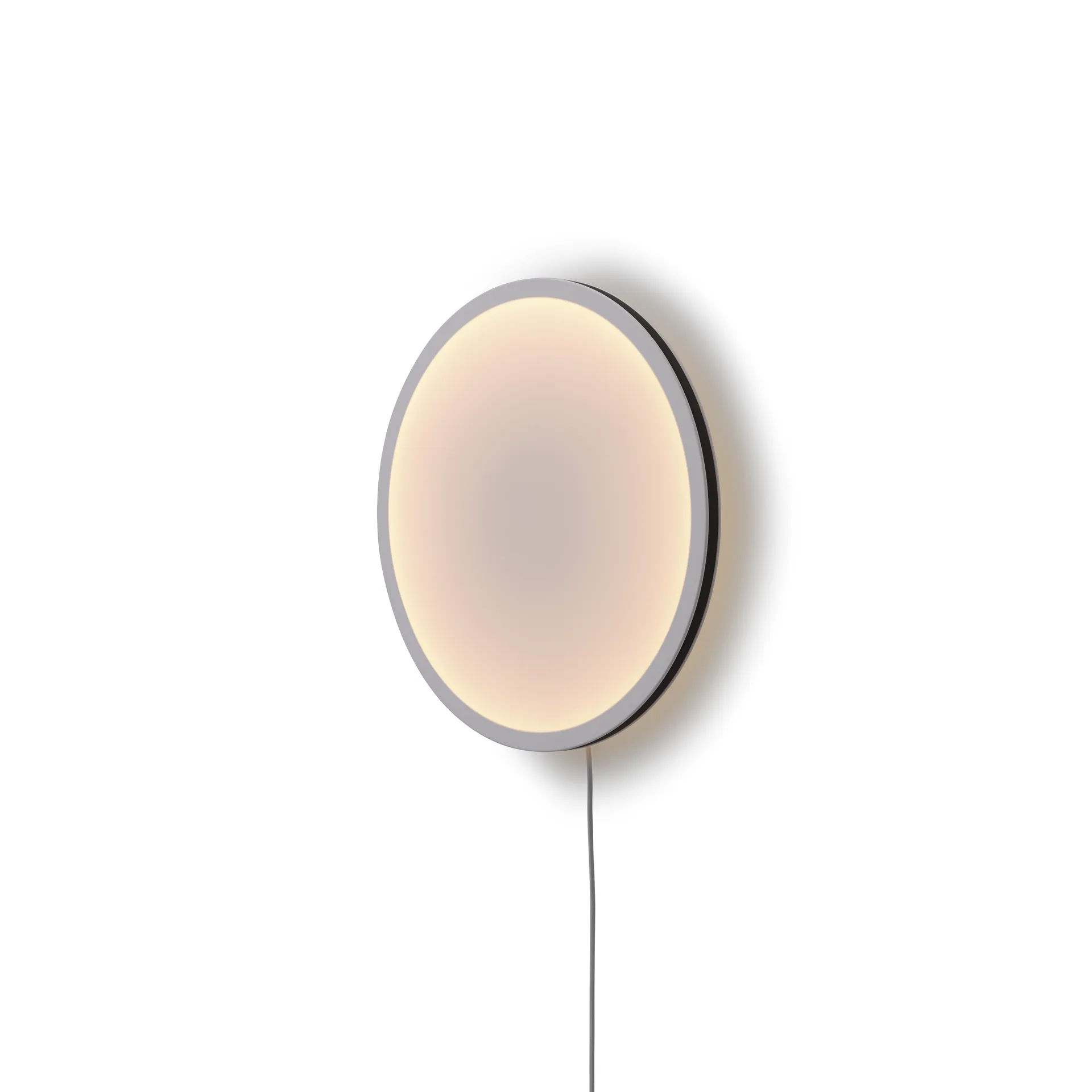 Calm wandlamp Ø50 cm, White/Black Muuto