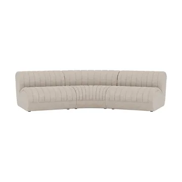 Coltre modulaire bank - Configuratie 4, turf-sand, 3-zits - Muuto