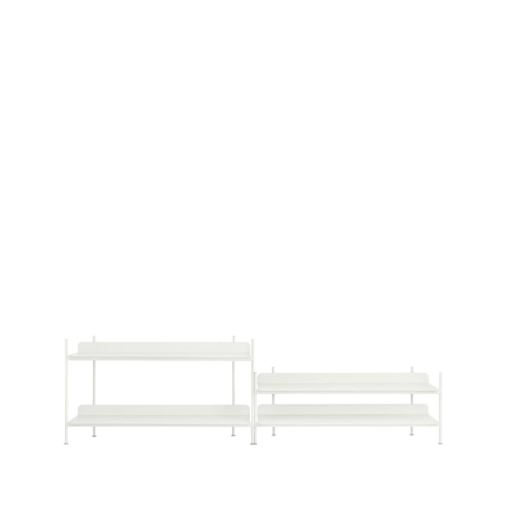 Compile configuration 5 rekkensysteem - White - Muuto