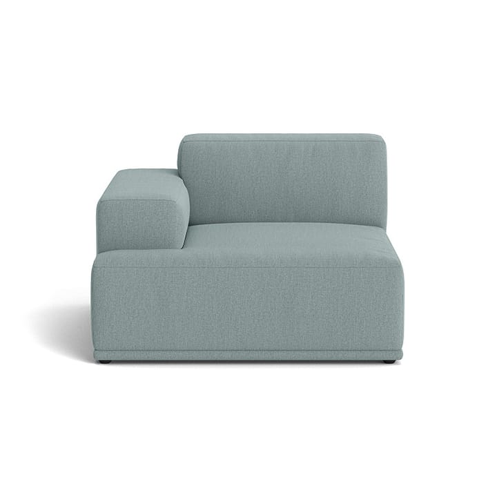 Connect soft module Re-wool nr.718 lichtblauw - Armleuning links (A) - Muuto