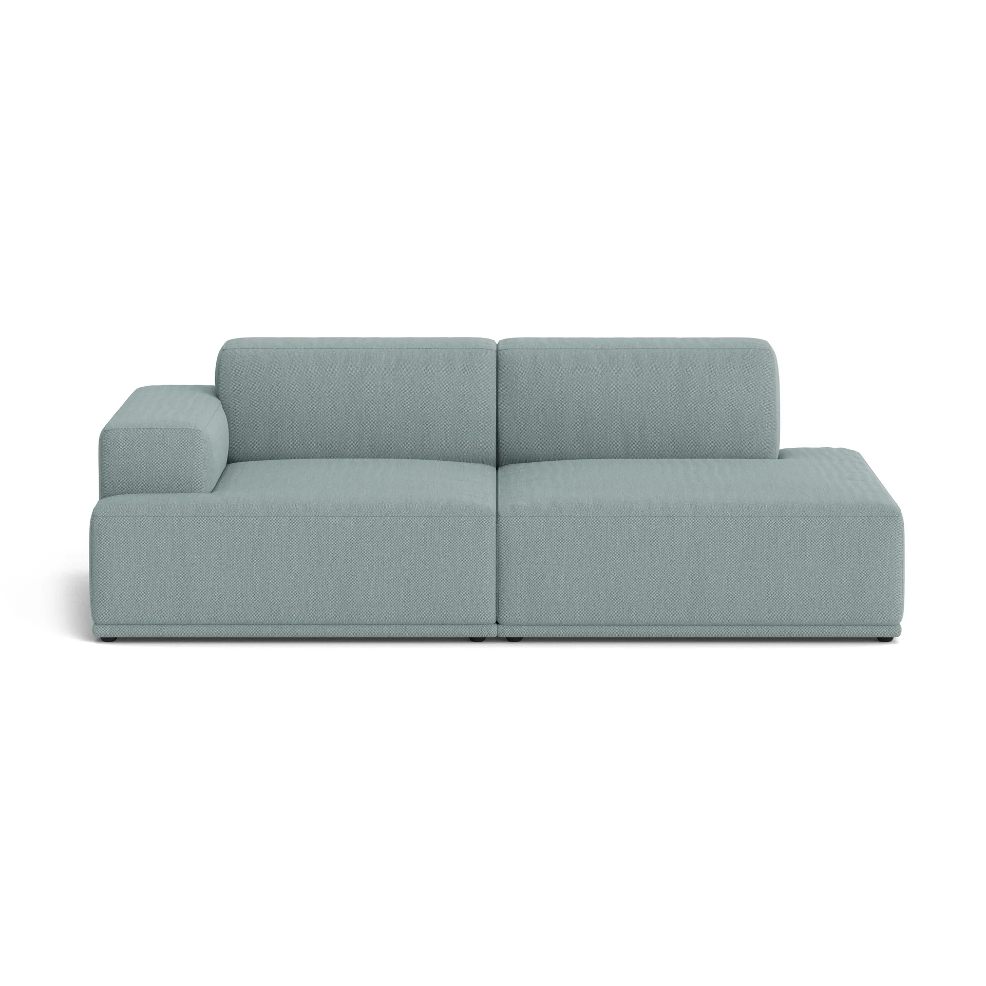 Connect soft modulebank 2-zits A+D rewool 718,  Muuto