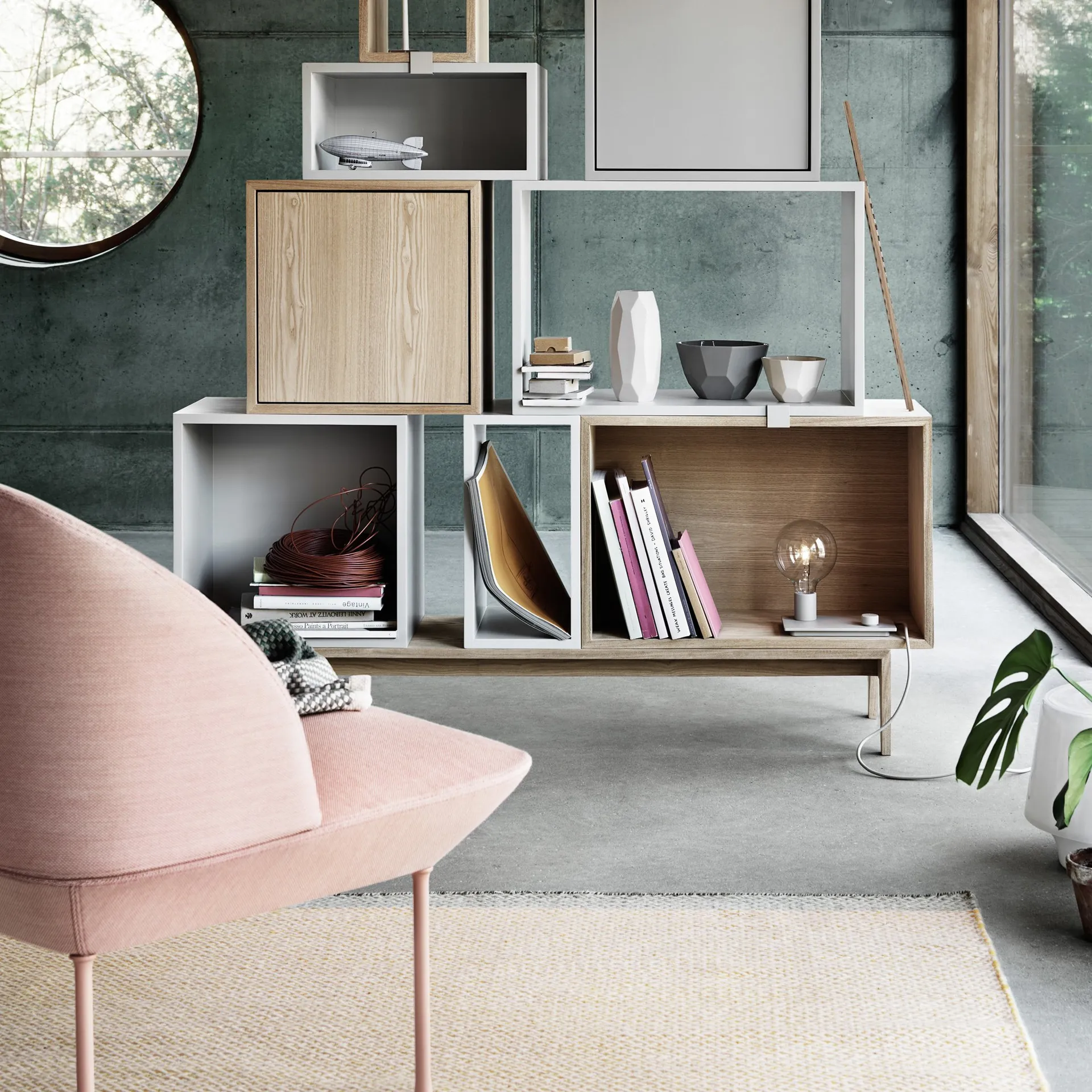 Control tafellamp, grijs Muuto