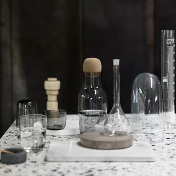 Corky glas hoog 4-pack - helder - Muuto