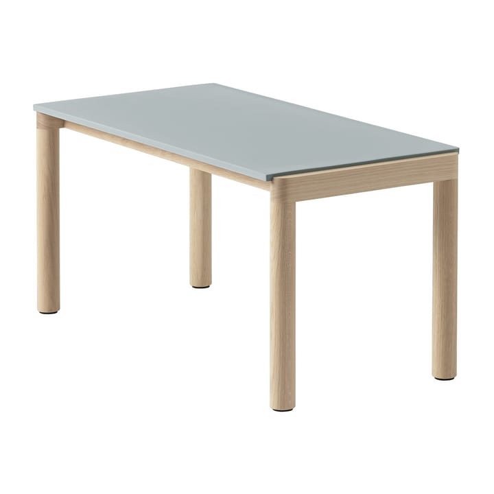 Couple 1 Plain salontafel 40x84x40 cm - Pale blue-oak - Muuto