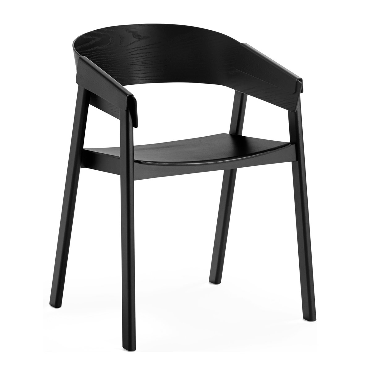 Muuto Cover Armchair zwart