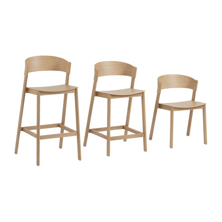 Cover barkruk, Oak Muuto