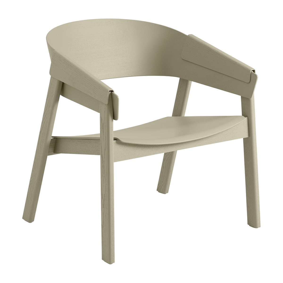Muuto Cover lounge chair Dark beige | Scandinavisch Interieur | Fauteuils, krukken & hockers | Beige