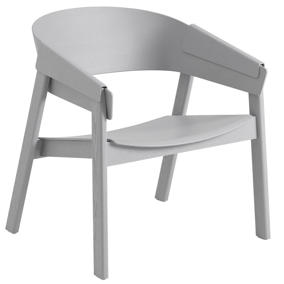Muuto Cover lounge chair Grijs | Scandinavisch Interieur | Fauteuils, krukken & hockers | Grijs