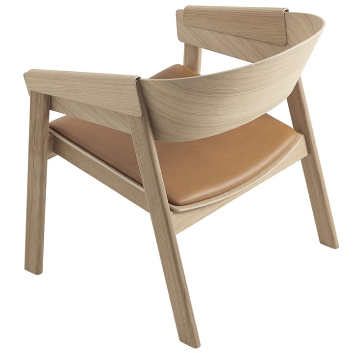 Cover lounge chair leather, Cognac-eiken Muuto