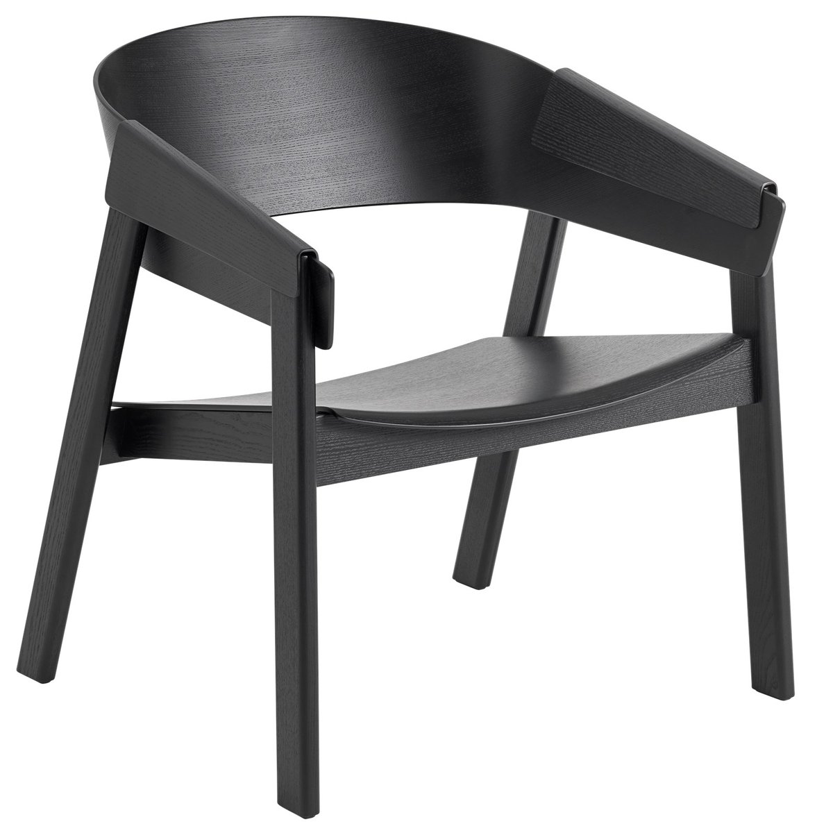 Muuto Cover lounge chair Zwart