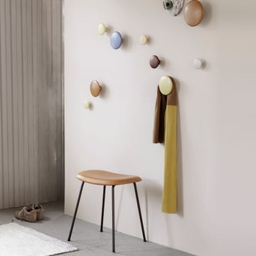 Dots wandhaak beige-groen - groot - Muuto