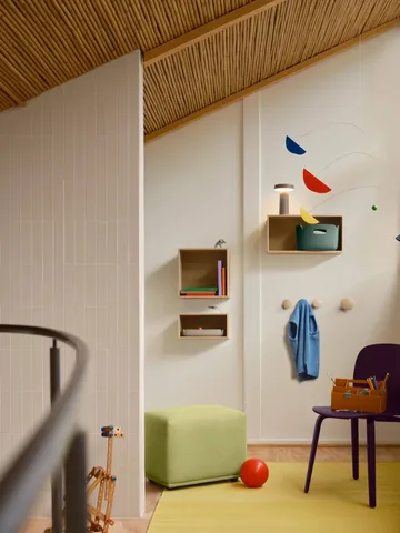 Dots wandhaak eikenhout - klein - Muuto