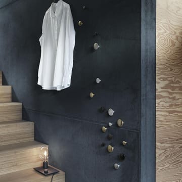 Dots wandhaak messing - klein - Muuto