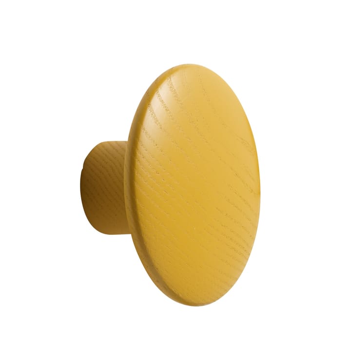 Dots wandhaak mosterdgeel, klein Muuto