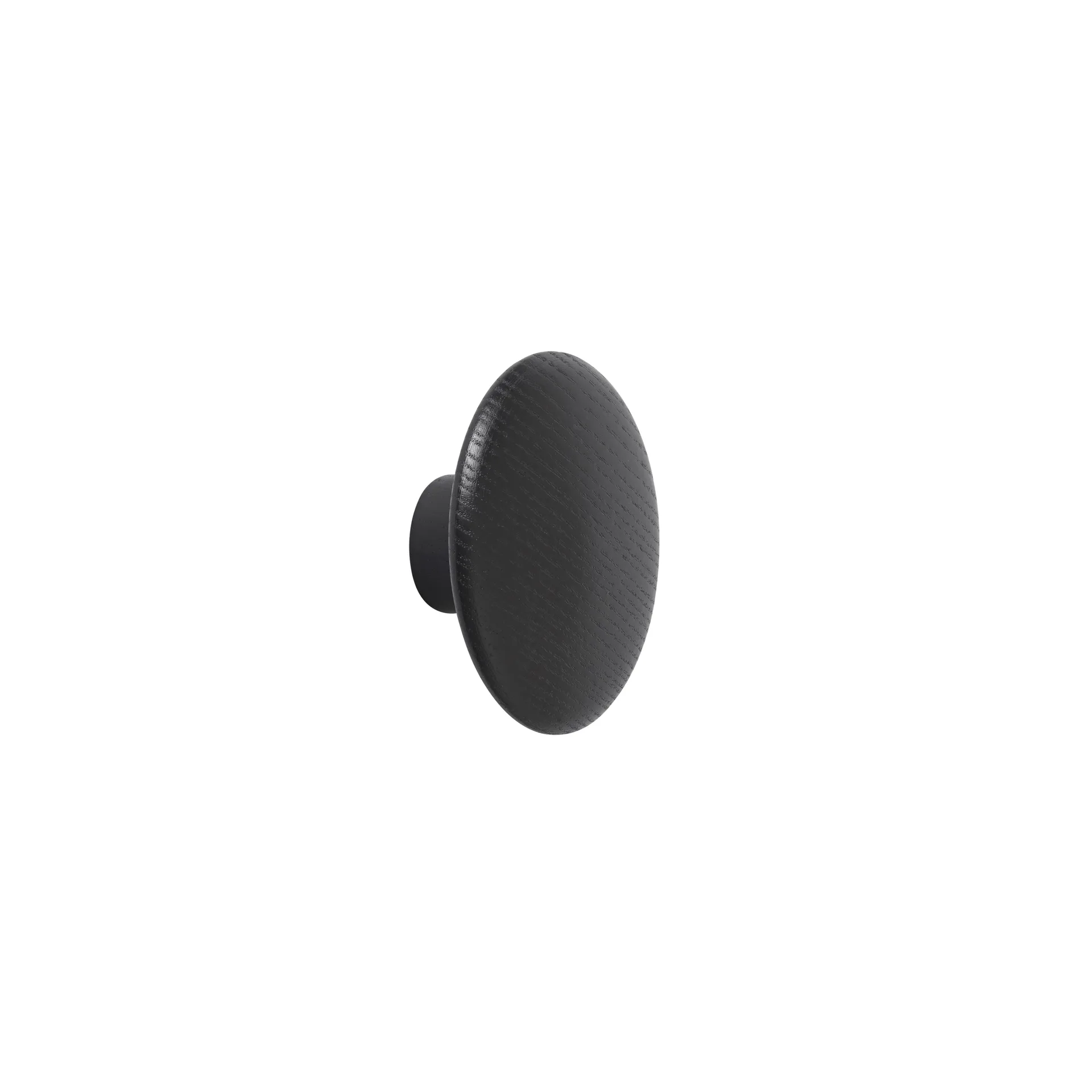 Dots wandhaak zwart, extra klein Muuto