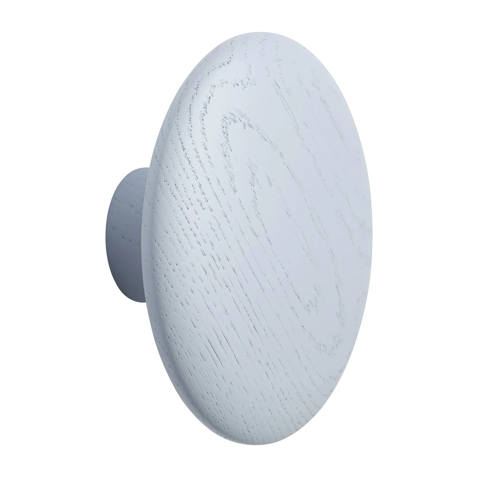 Dots wood haak light blue, Ø13 cm Muuto