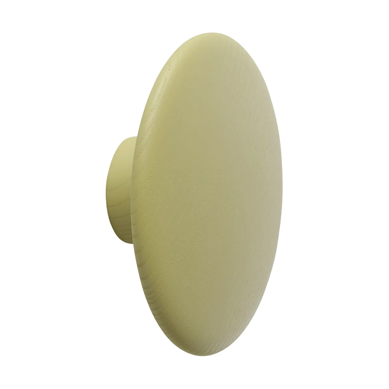 Dots Wood kapstokhaak, Light olive, Ø13 cm Muuto