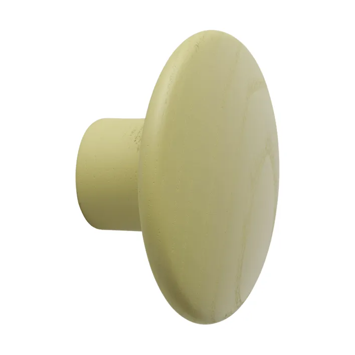 Dots Wood kapstokhaak - Light olive, Ø6,5 cm - Muuto