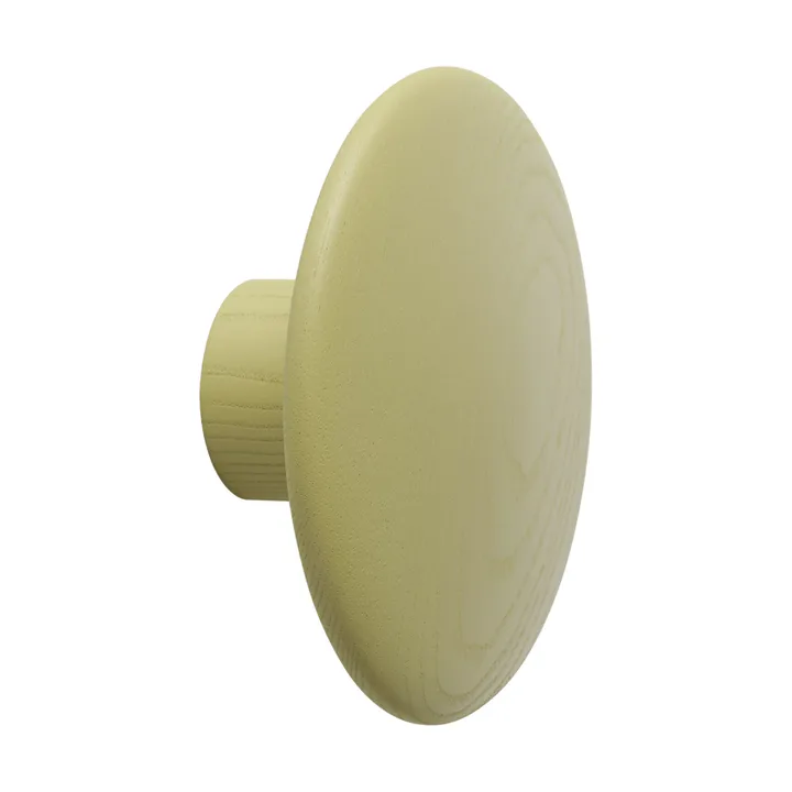 Dots Wood kapstokhaak - Light olive, Ø9 cm - Muuto