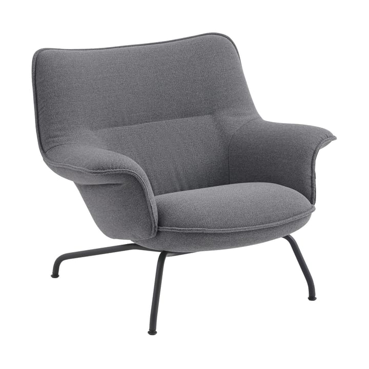 Doze fauteuil laag, Ocean 80-anthracite black Muuto