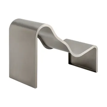 Dream View bank - Geborsteld staal, 60 cm - Muuto