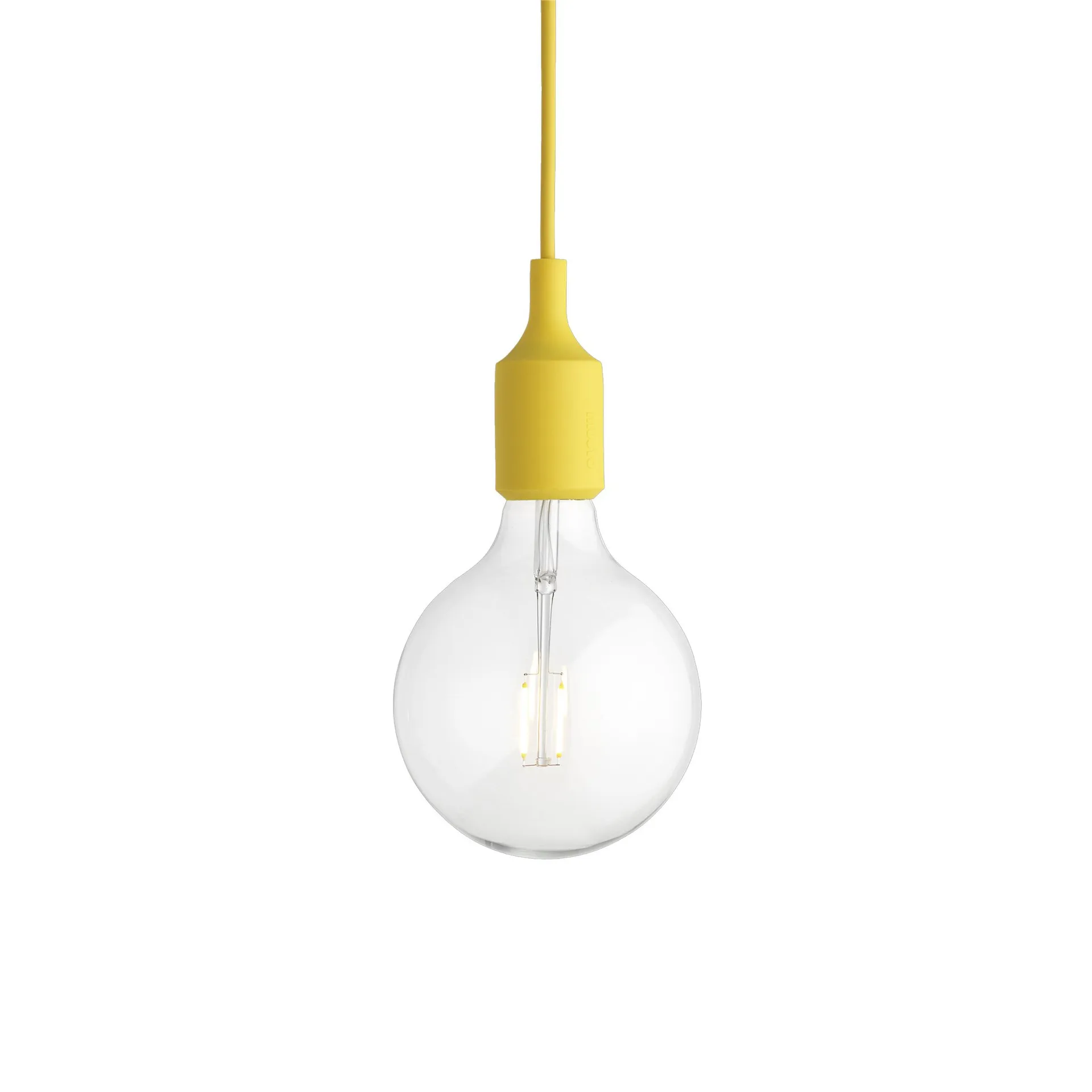 E 27 hanglamp, geel Muuto