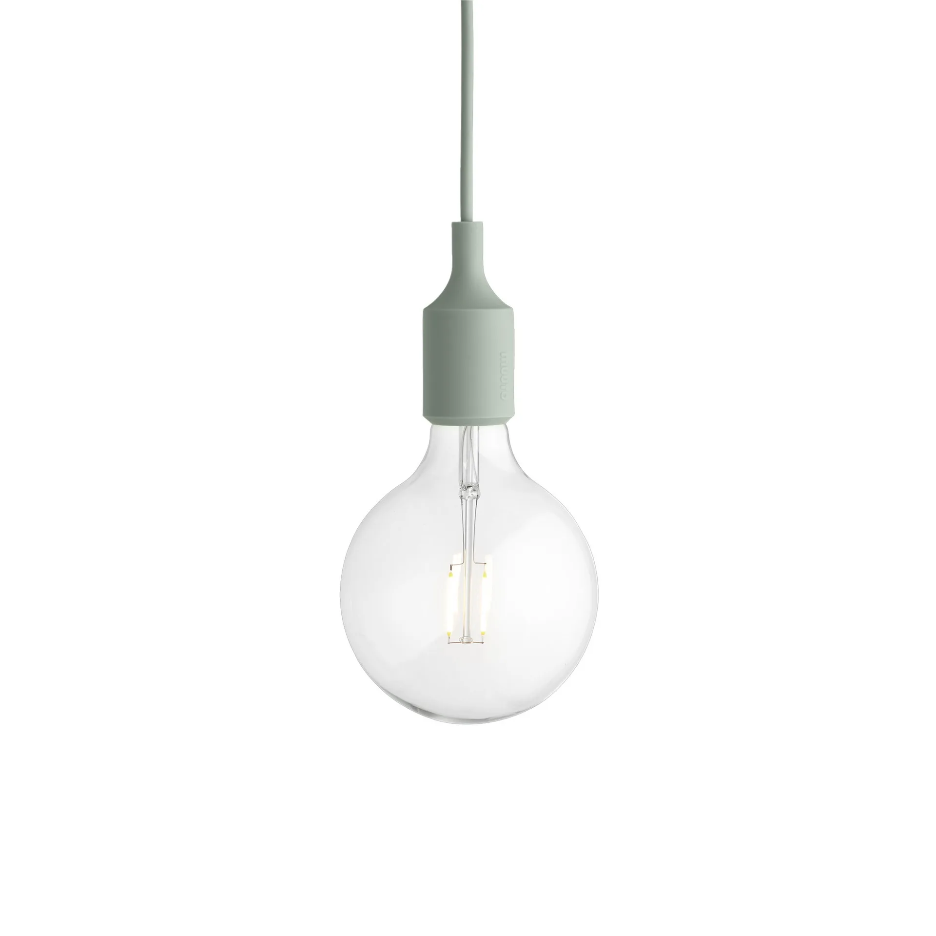 E 27 hanglamp, lichtgroen Muuto