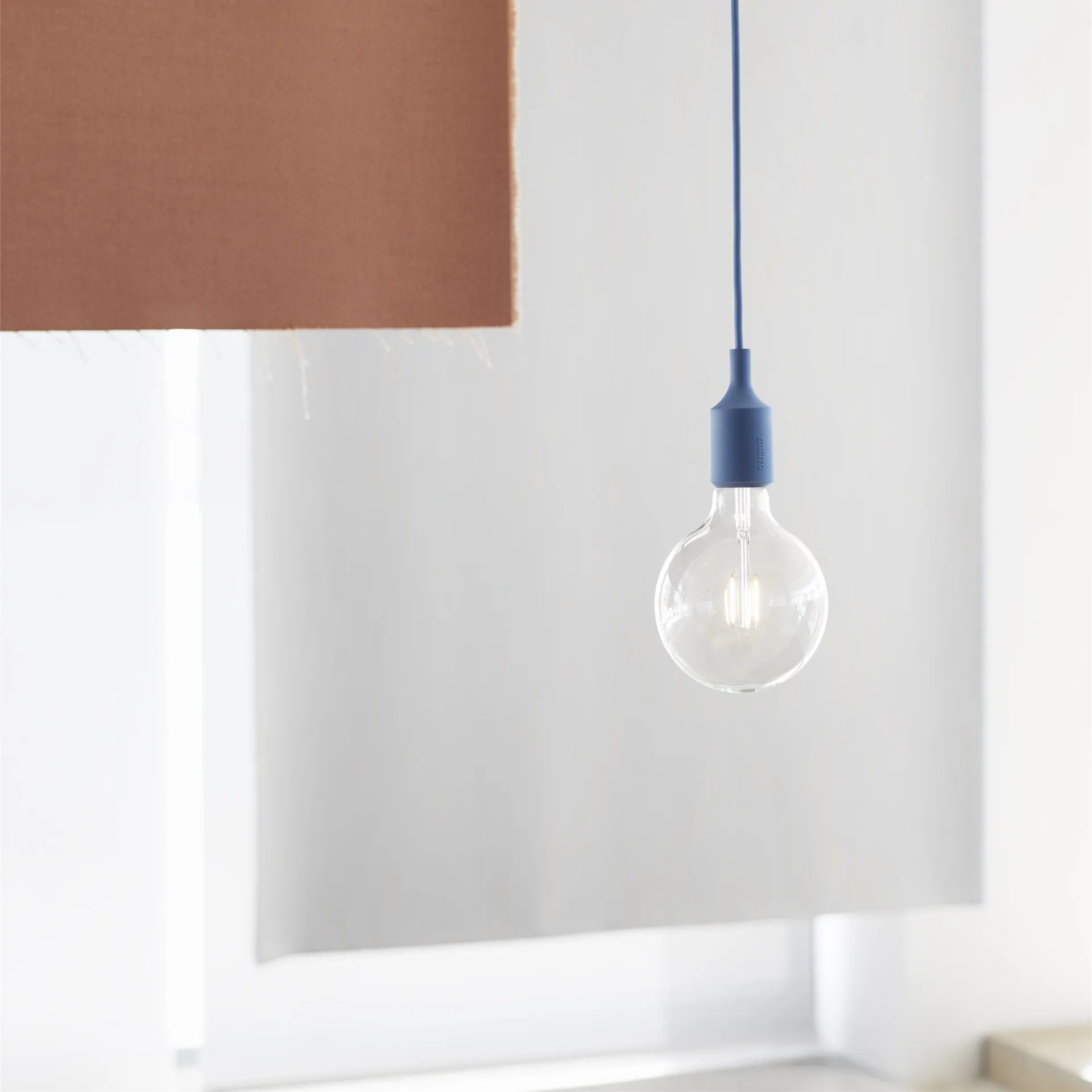 E 27 hanglamp, Pale blue Muuto