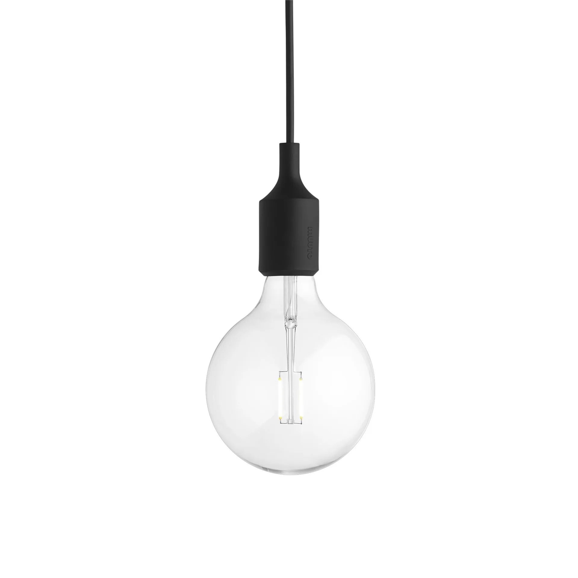 E 27 hanglamp, zwart Muuto