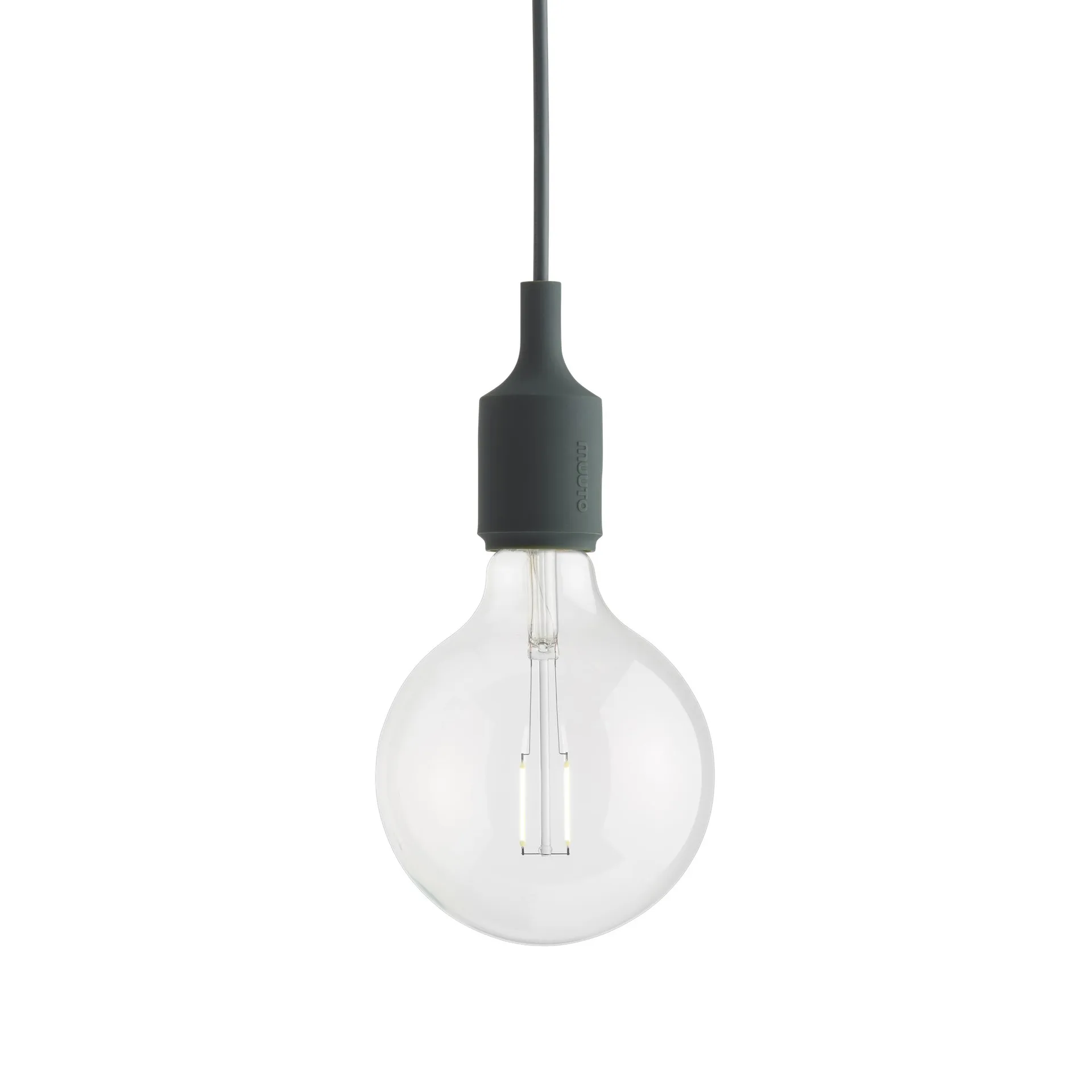 E27 Hanglamp, Dark green Muuto