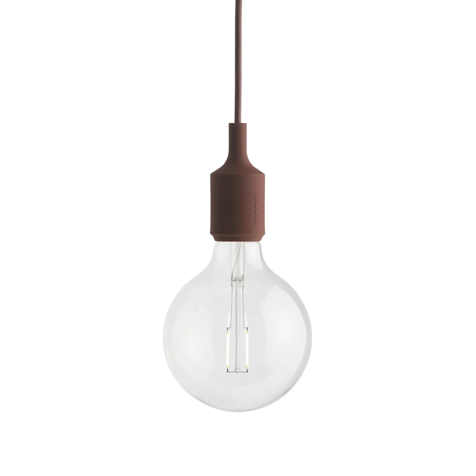 E27 Hanglamp, Deep red Muuto