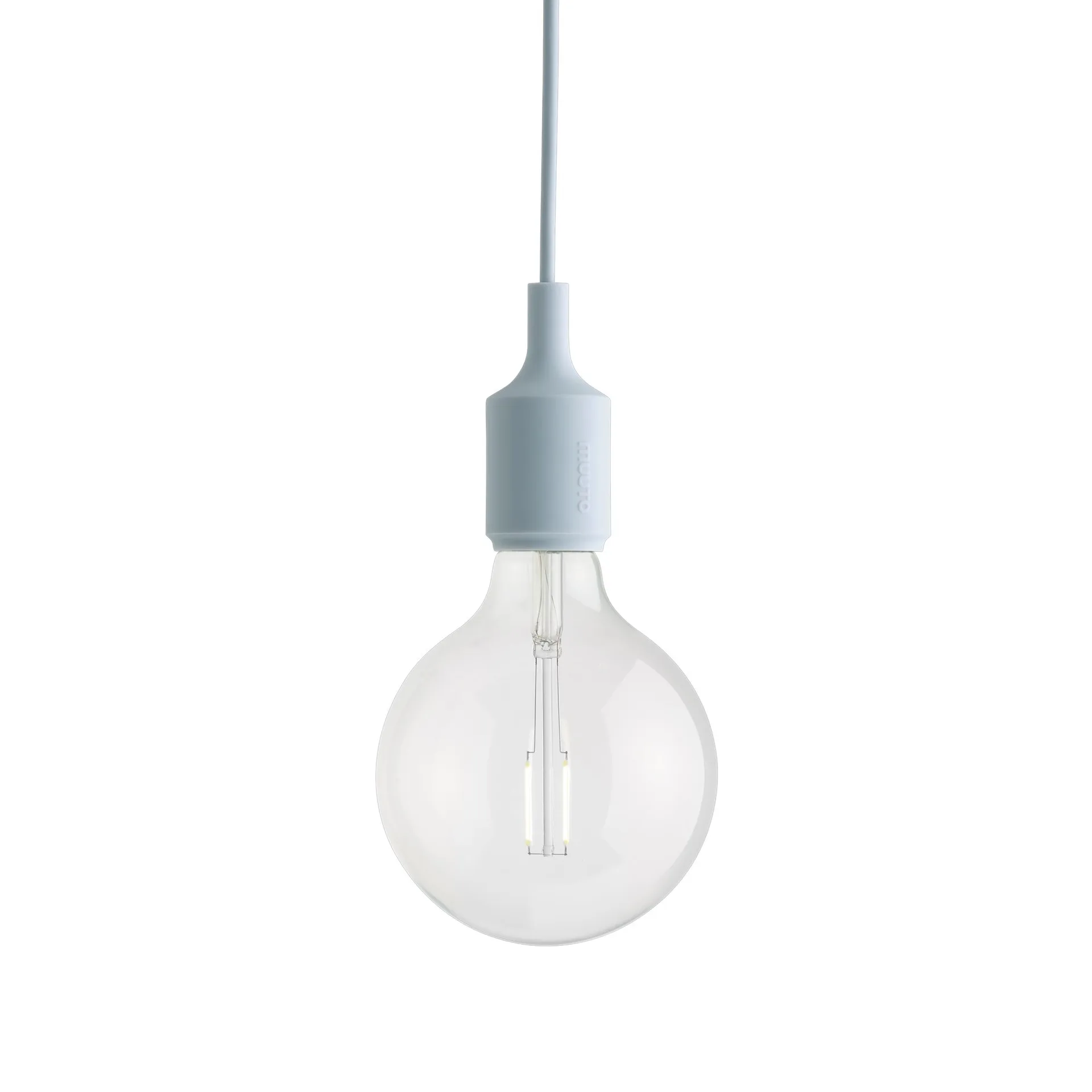 E27 Hanglamp, Light blue Muuto