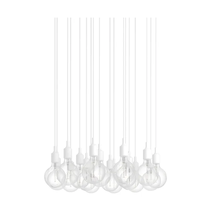 E27 Pendant Cluster 18 hanglamp - Wit - Muuto