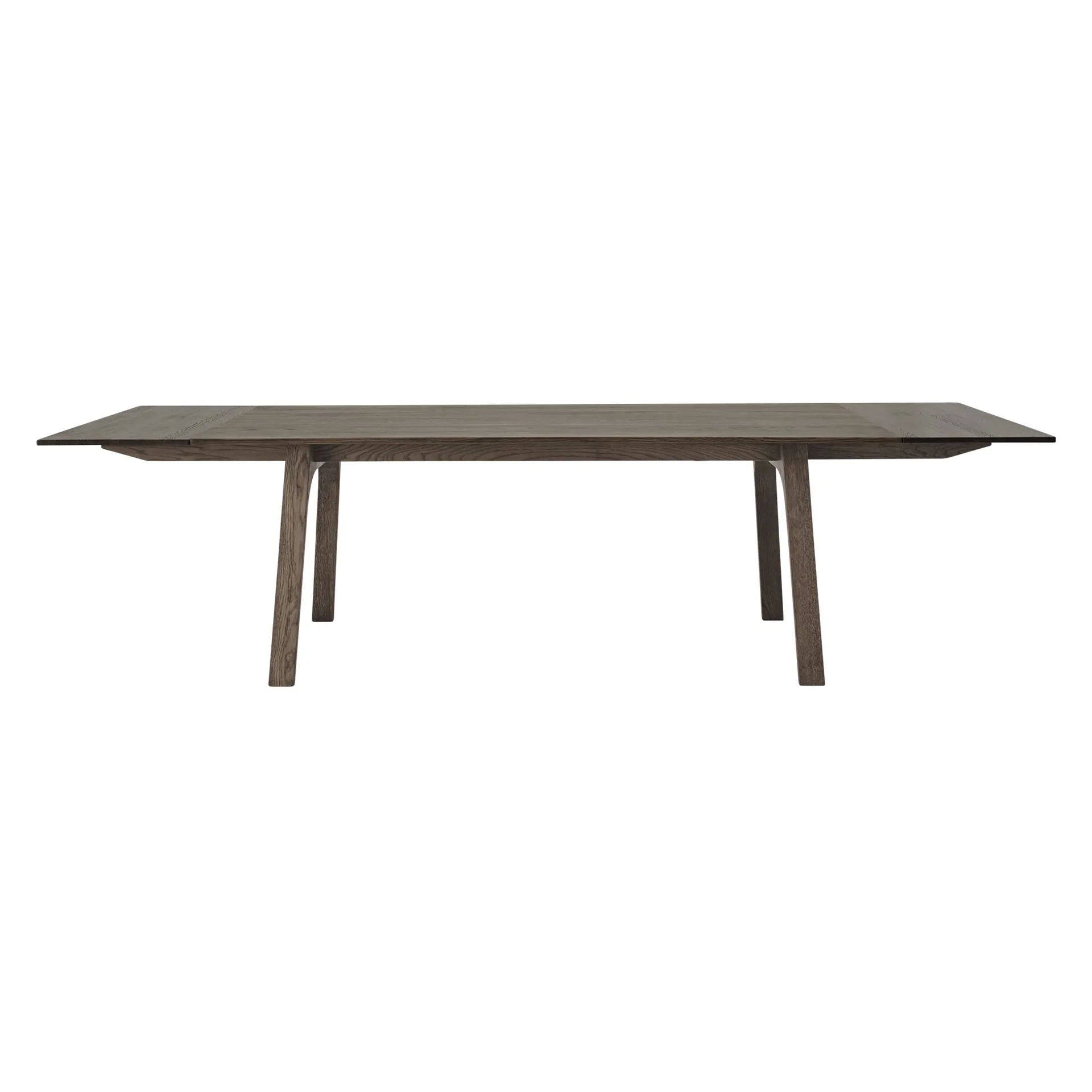 Earnest Extendable eettafel 205x100 cm, Dark oiled oak Muuto
