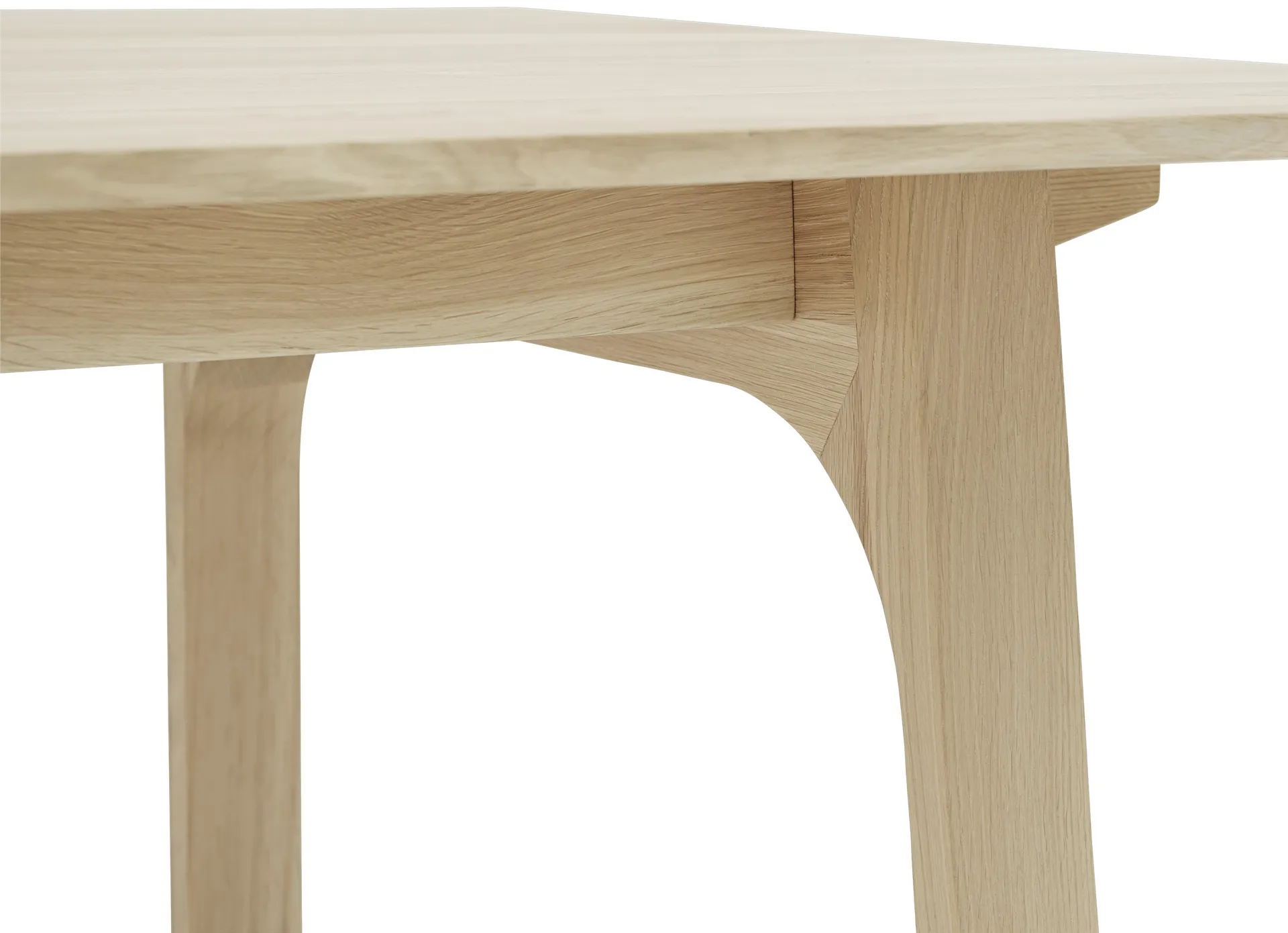 Earnest Extendable eettafel 205x100 cm, Oiled oak Muuto
