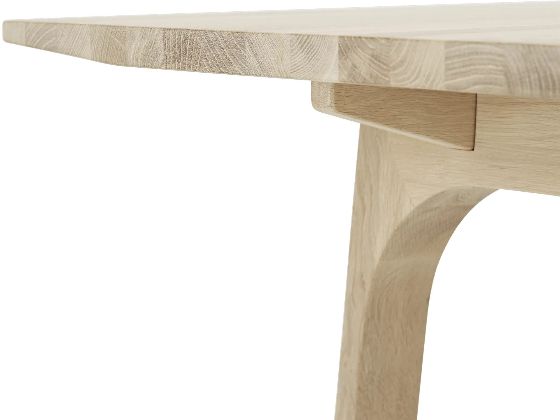 Earnest Extendable eettafel 205x100 cm, Oiled oak Muuto
