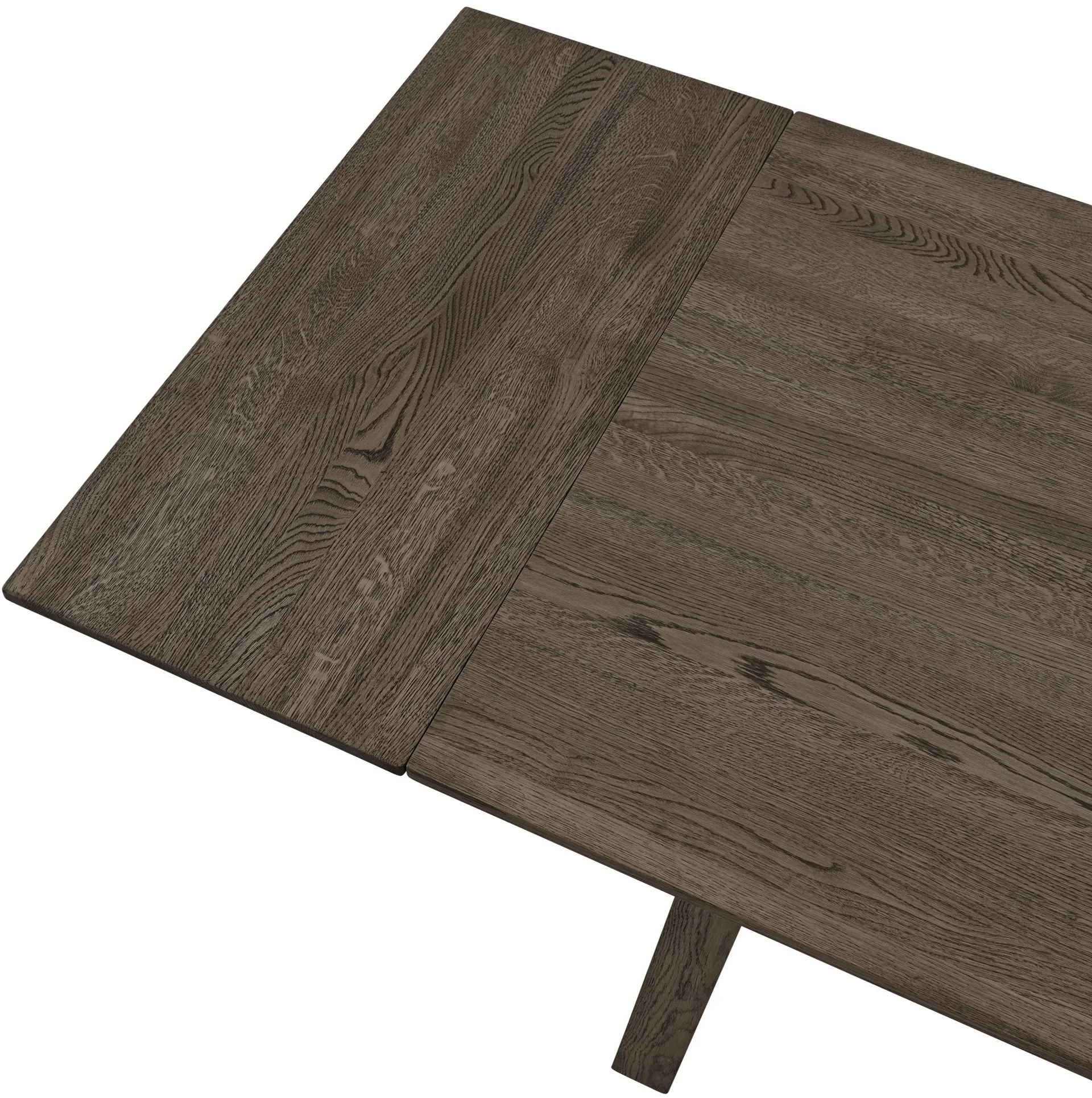 Earnest Extendable inlegblad set van 2, Dark oiled oak Muuto