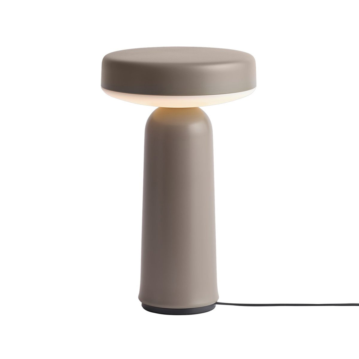 Muuto Ease draagbare tafellamp 21,5 cm Taupe