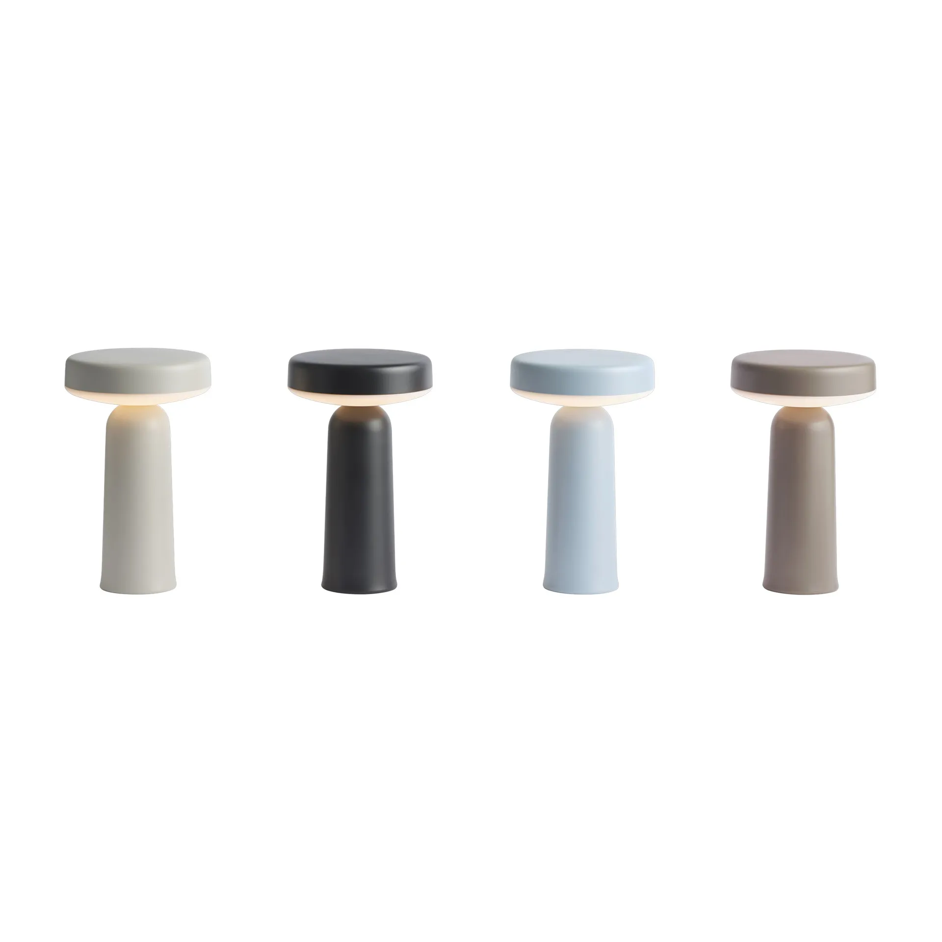 Ease draagbare tafellamp 21,5 cm, Taupe Muuto