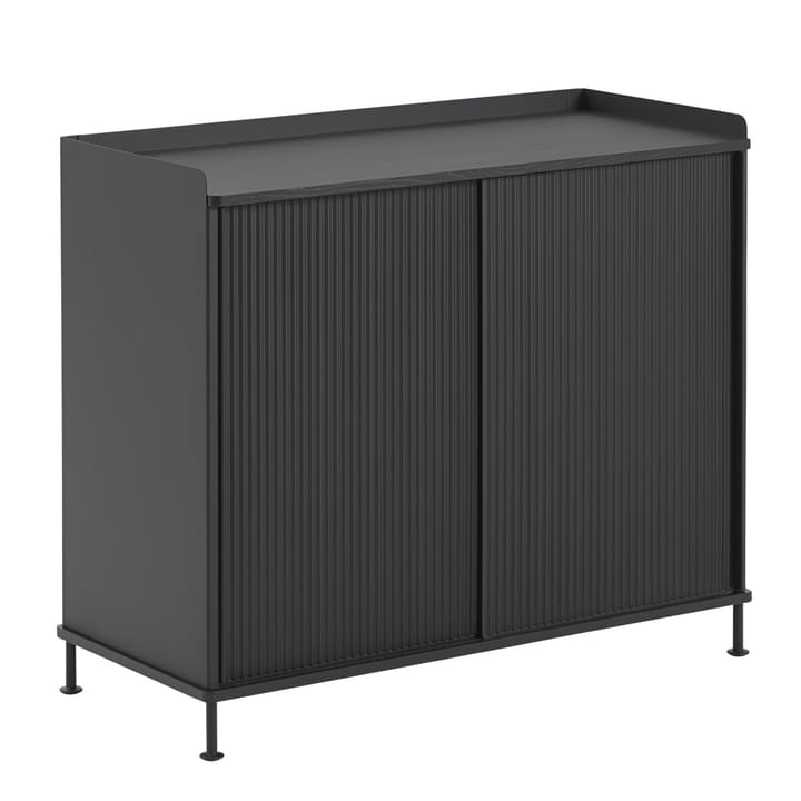 Enfold bijzettafel hoog - Black-black - Muuto