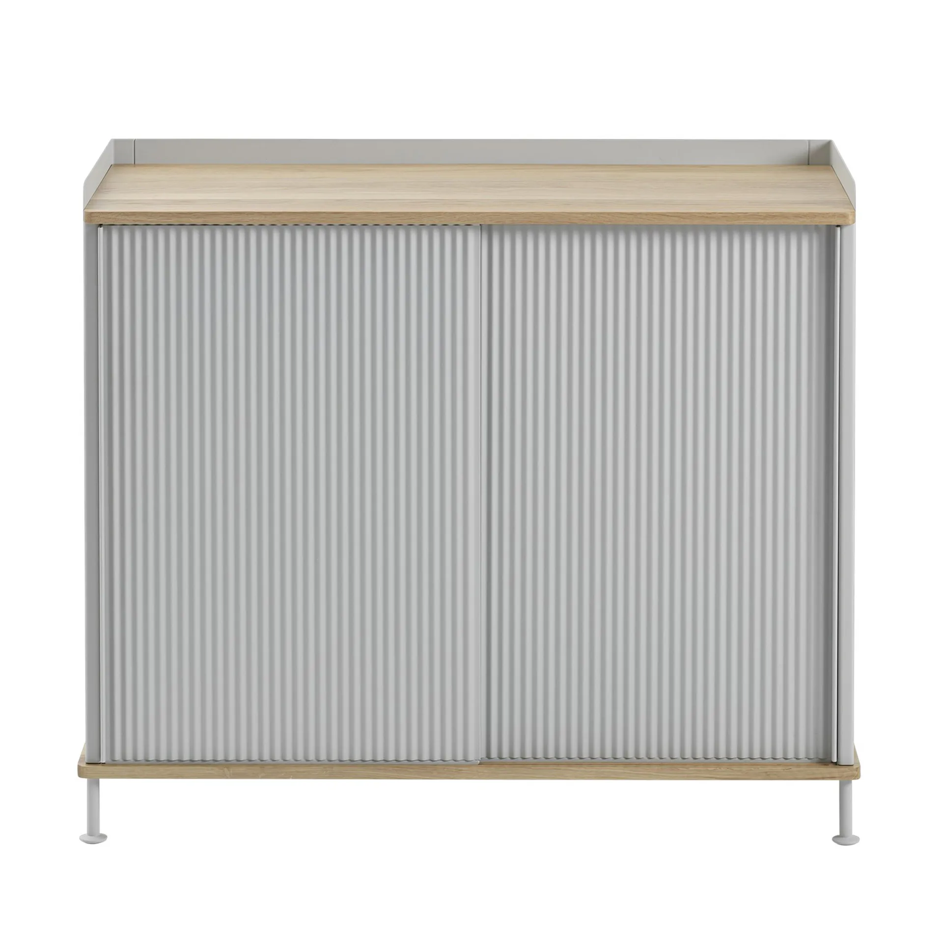 Enfold bijzettafel hoog, Oak-grey Muuto